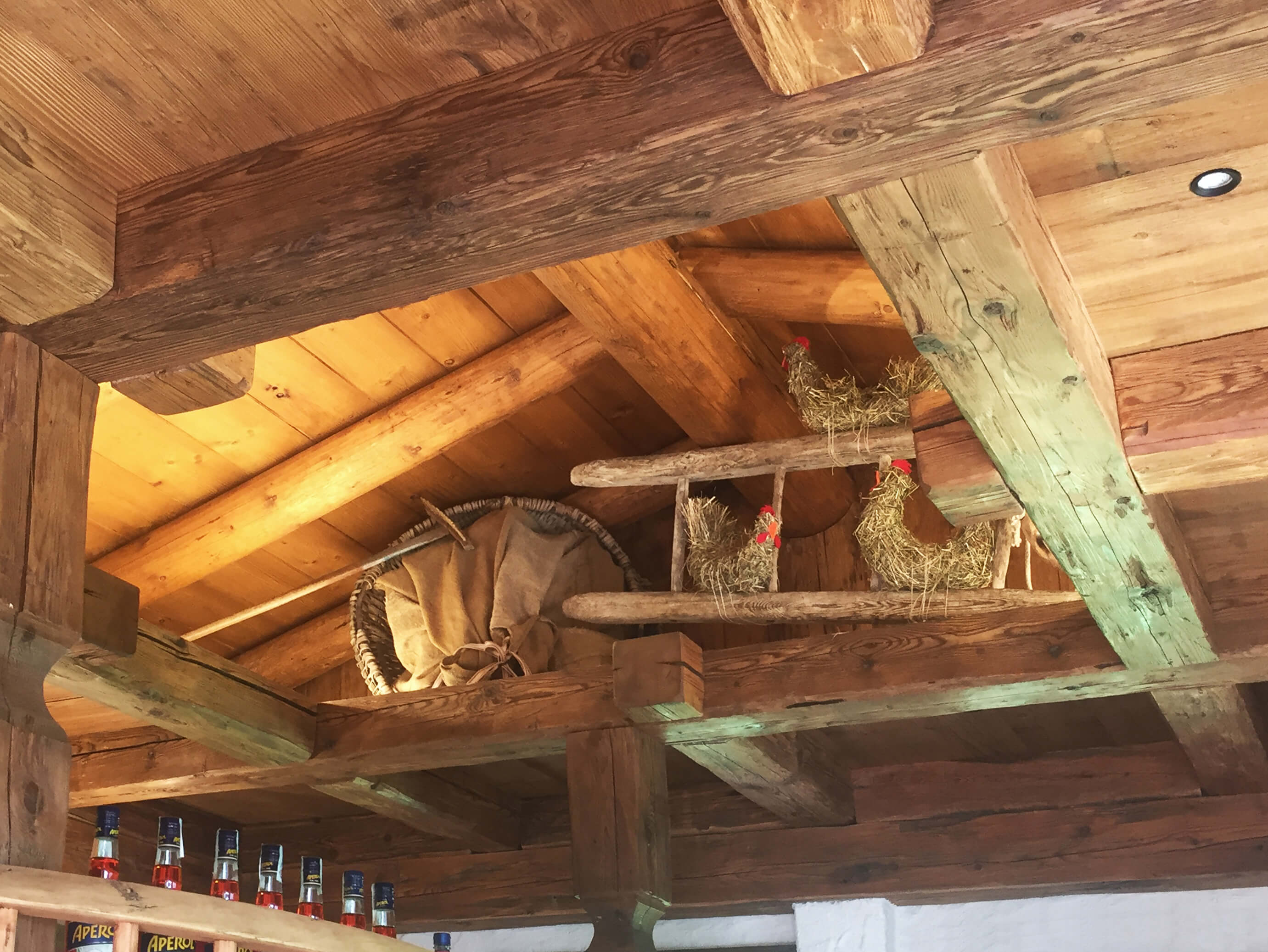 Dettaglio interno dell'arredamento