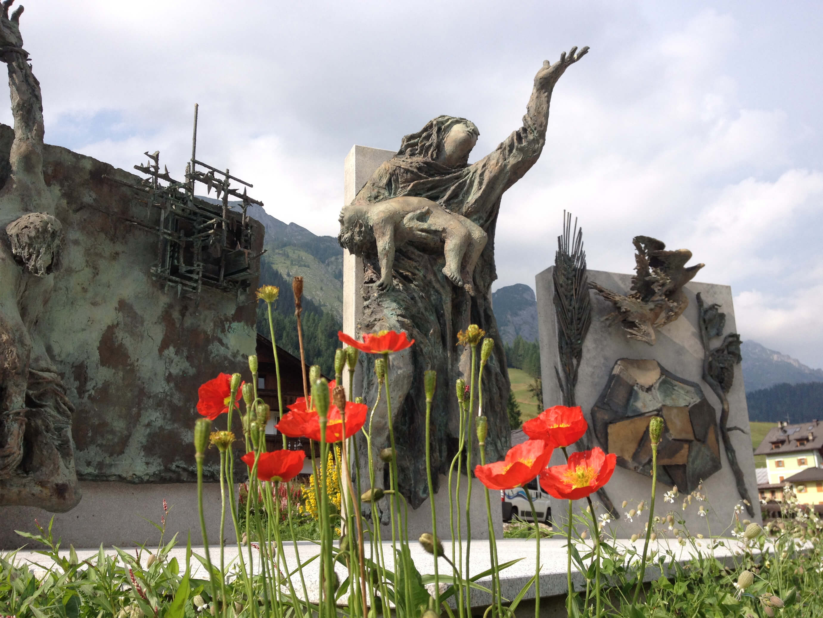Monumento per le opere dell'artista Augusto Murer